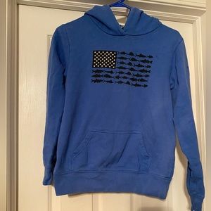 Columbia PFG kids Flag Hoodie